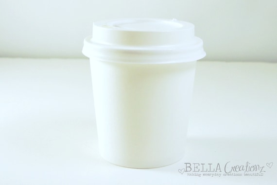 Small White Cups - 4oz - Perfect for party favors, treat cups, ice cream cups.