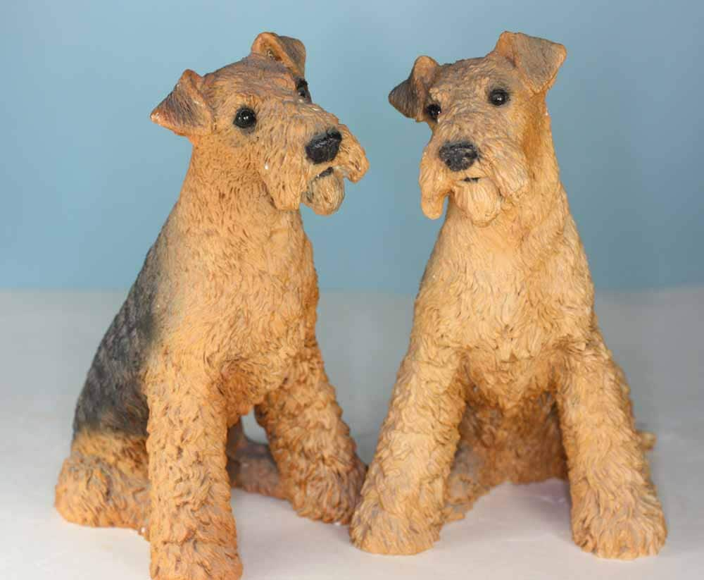 airedale terrier statues