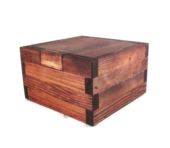 toy box dark wood