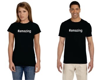 Hashtag Amazing #amazing Womens Jr Fit Shirt