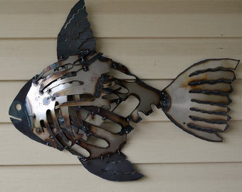 Metal Wall Art Fish metal fish wall art | etsy Metal Wall Art Fish metal fish wall art | etsy