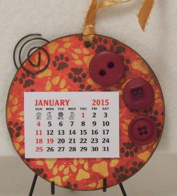 mini calendar 2015 free