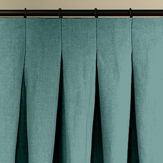 Pleated drapes using any fabric from Premier by KirtamDesigns