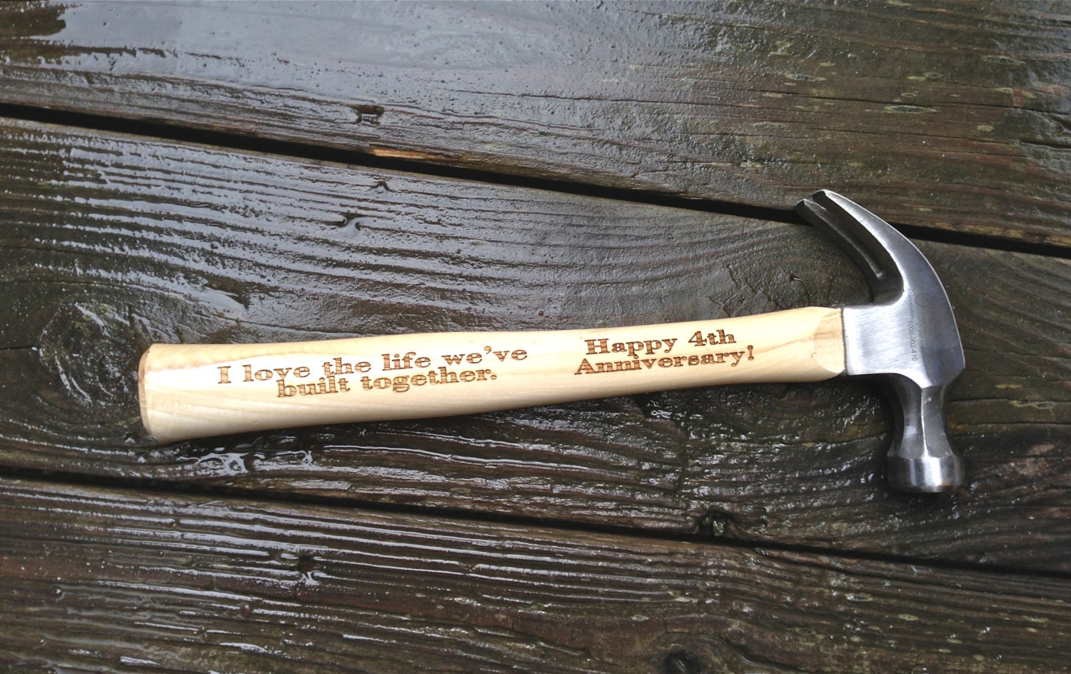 engraved hammer anniversary gift for him personalized hammer engraved hammer anniversary gift for him personalized hammer