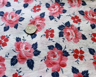 Fat Quarter size Vintage Feedsack -137