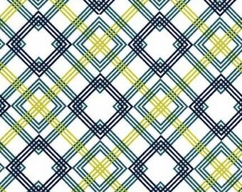Michael Miller's Rustique Adirondack (Teal) 1 yard