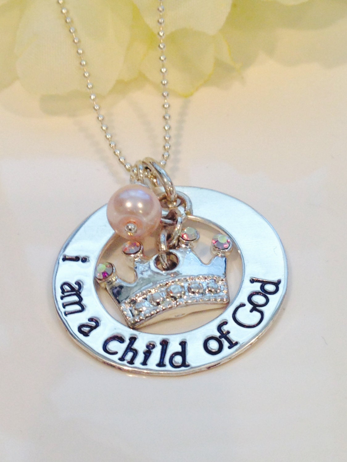Child of God Necklace I Am a Child of God LDS Baptism Gift