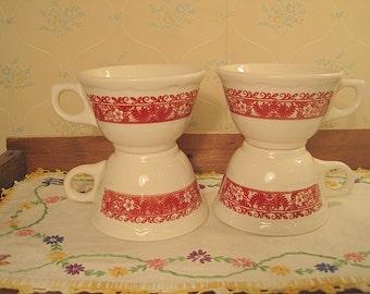 Four Syracuse China Restaurant Ware Cups