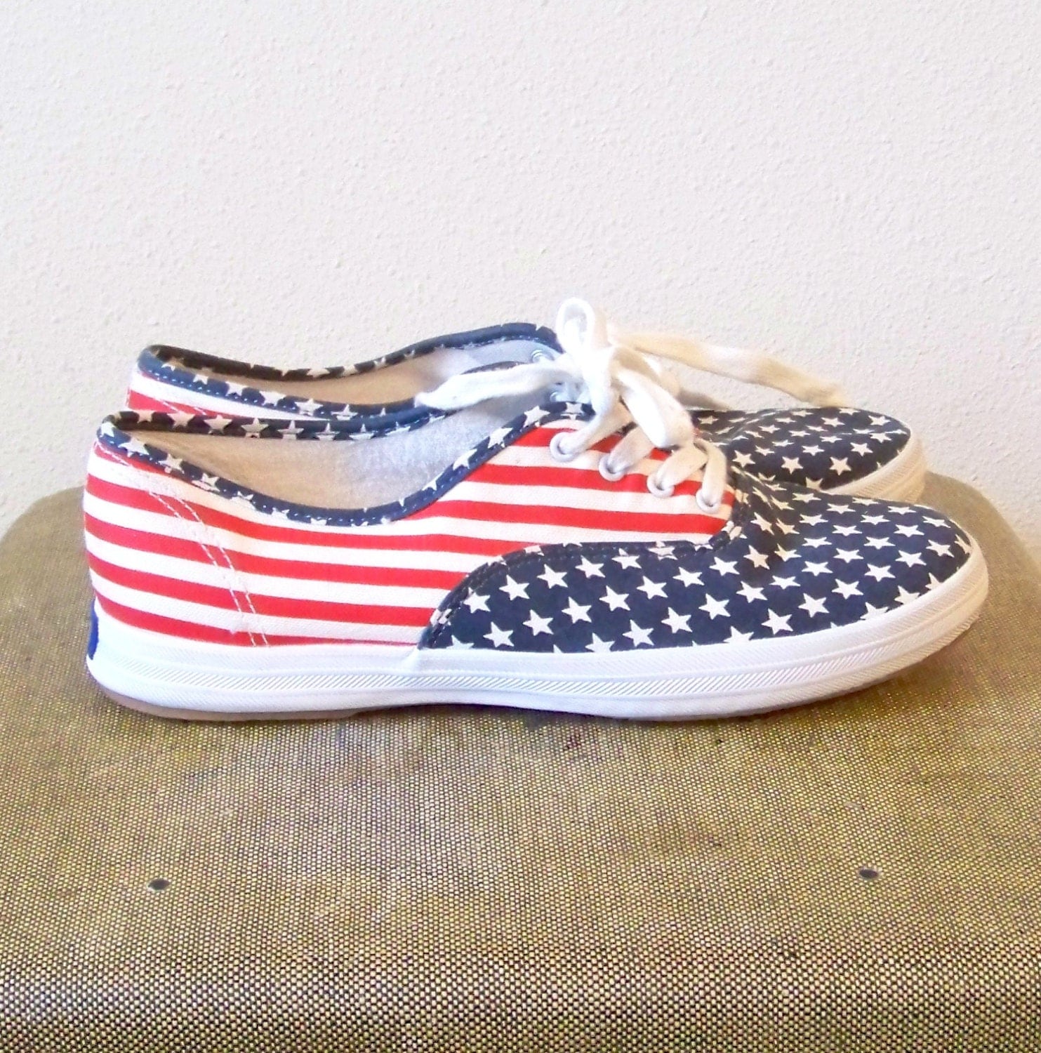 Stars and Stripes American Flag Keds Tennis Shoes Sneakers