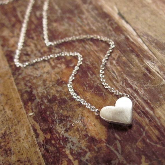 Heart Necklace Heart Necklaces Heart Jewelry Womens Gift for