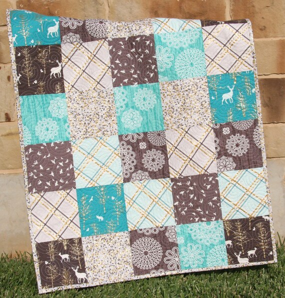 Vente rustique baby quilt garçon literie lit par sunnysidedesigns2 Chevreuil Literie décor
