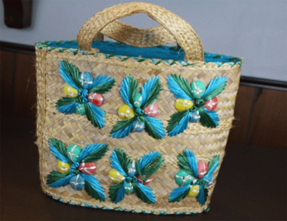 embroidered beach bags