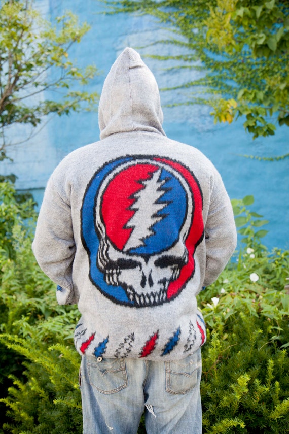 grateful dead sweater wool