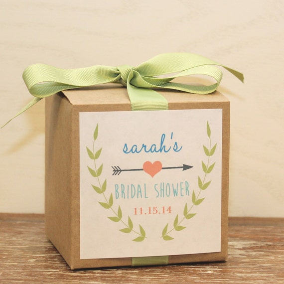 8 Bridal Shower Favor Boxes / Cupcake Boxes Ivy by thefavorbox