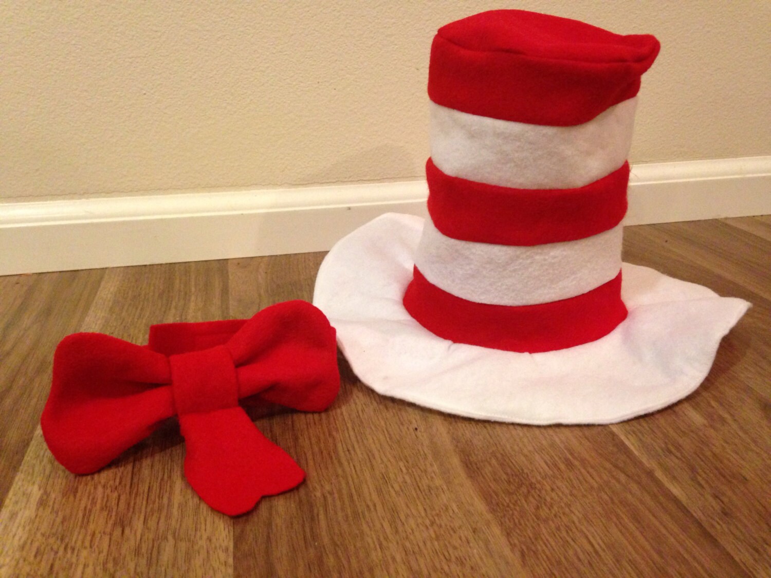 The Cat in the Hat and bow tie stripe Dr. Seuss newborn