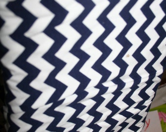 Navy Chevron Fabric - Riley Blake Fabric - Riley Blake Navy Chevron Fabric - Small Chevron Fabric Supplies - Chevron Print Sold by 1/2 Yard