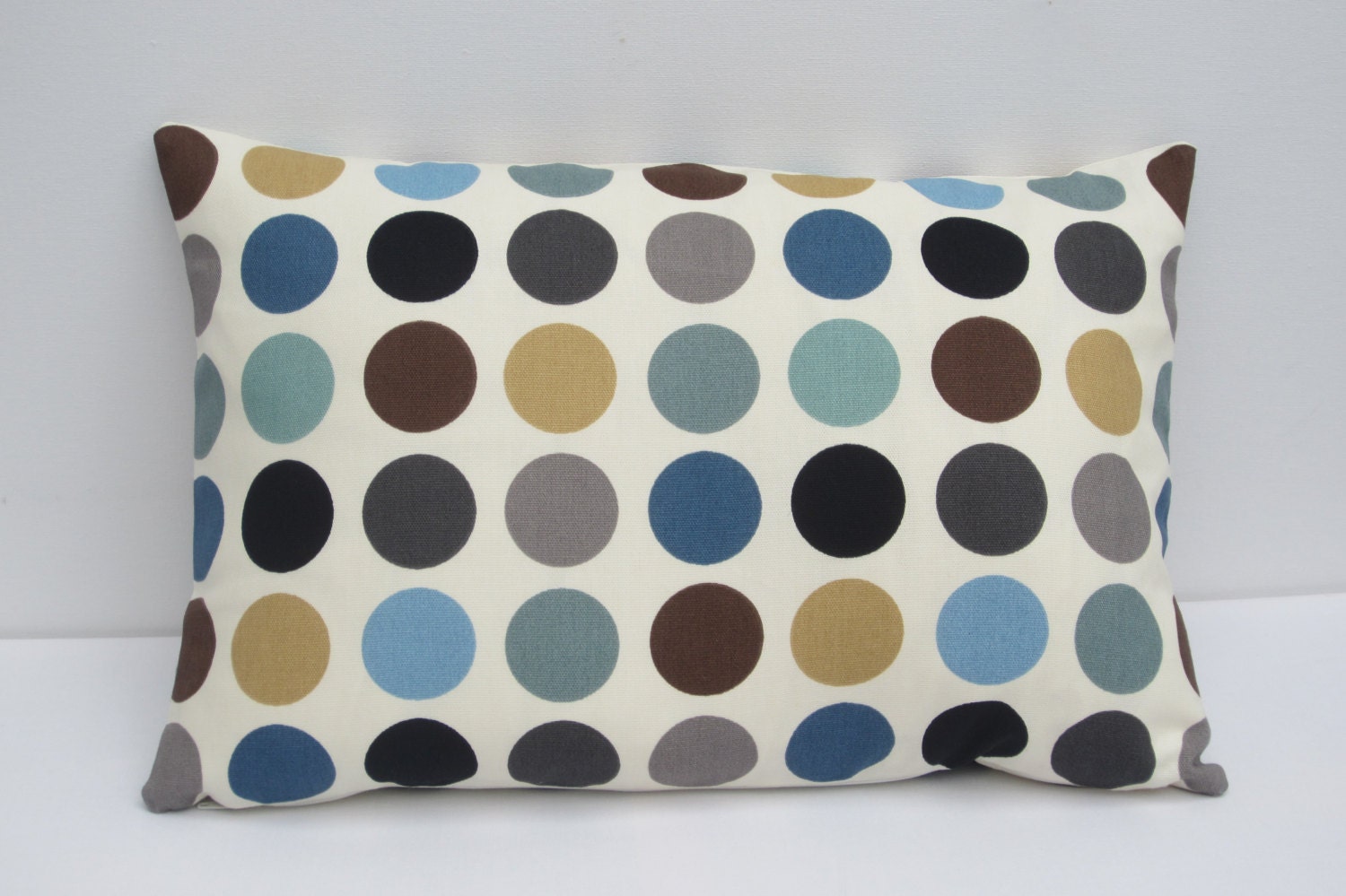 Oblong Cushion Cover Oblong Pillow Sham Spotty Bolster