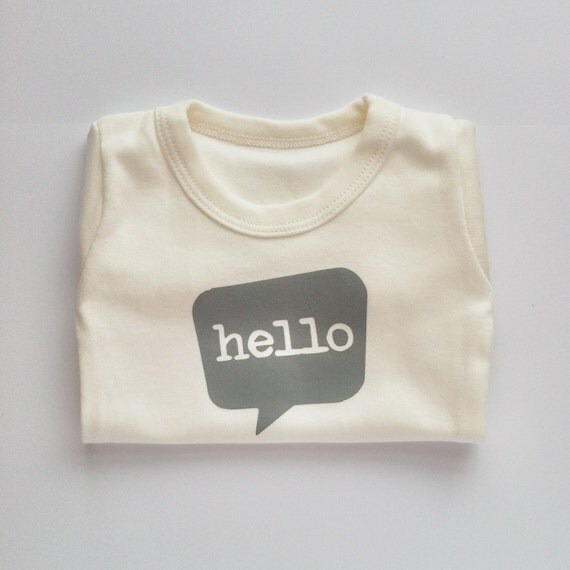 hello baby t shirt