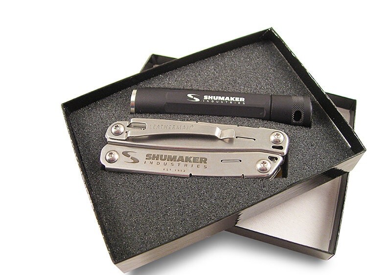 Engraved Inova X1 & Leatherman Wingman Personalized Gift Set