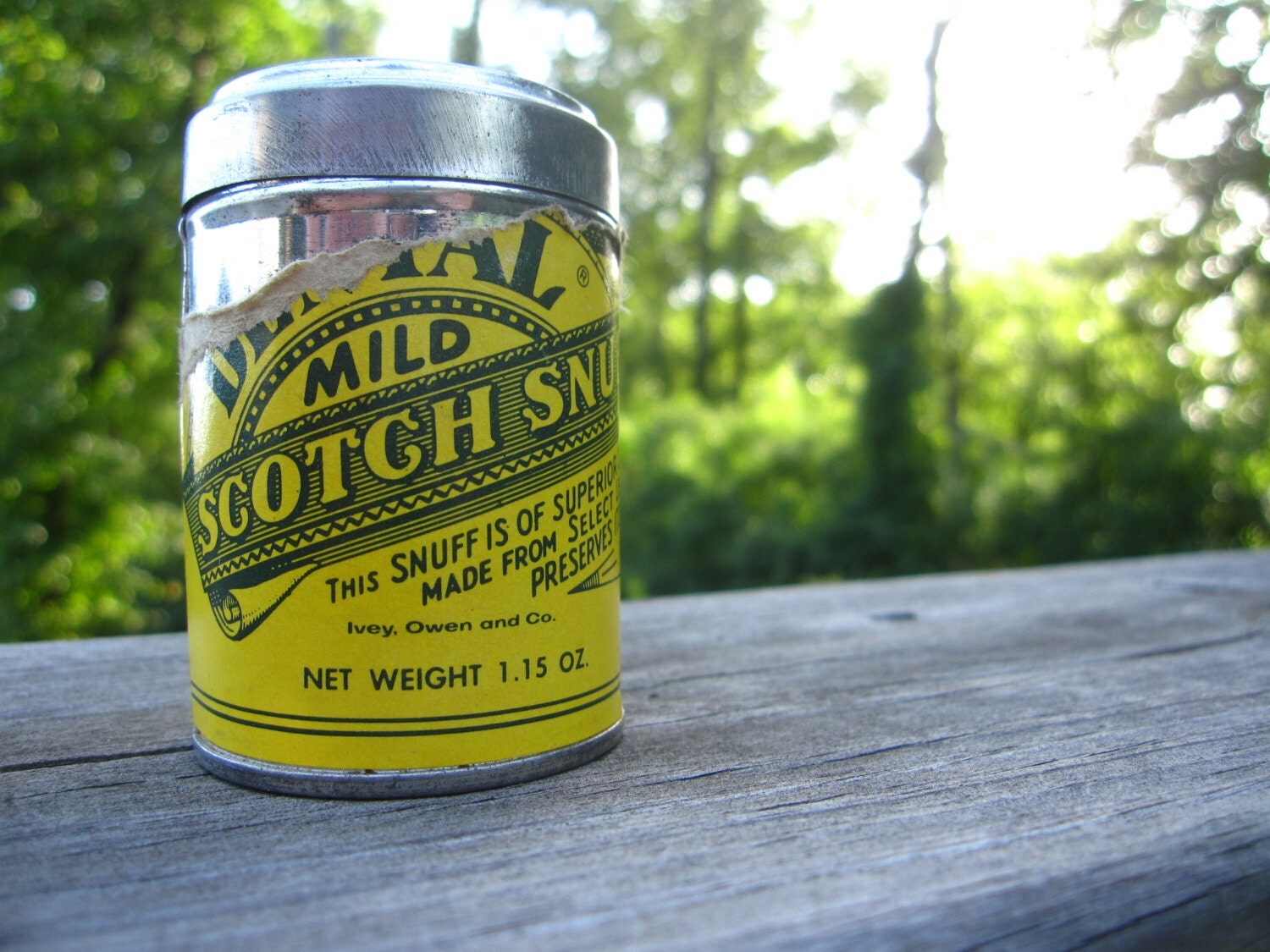 Dental Mild Scotch Snuff Can small