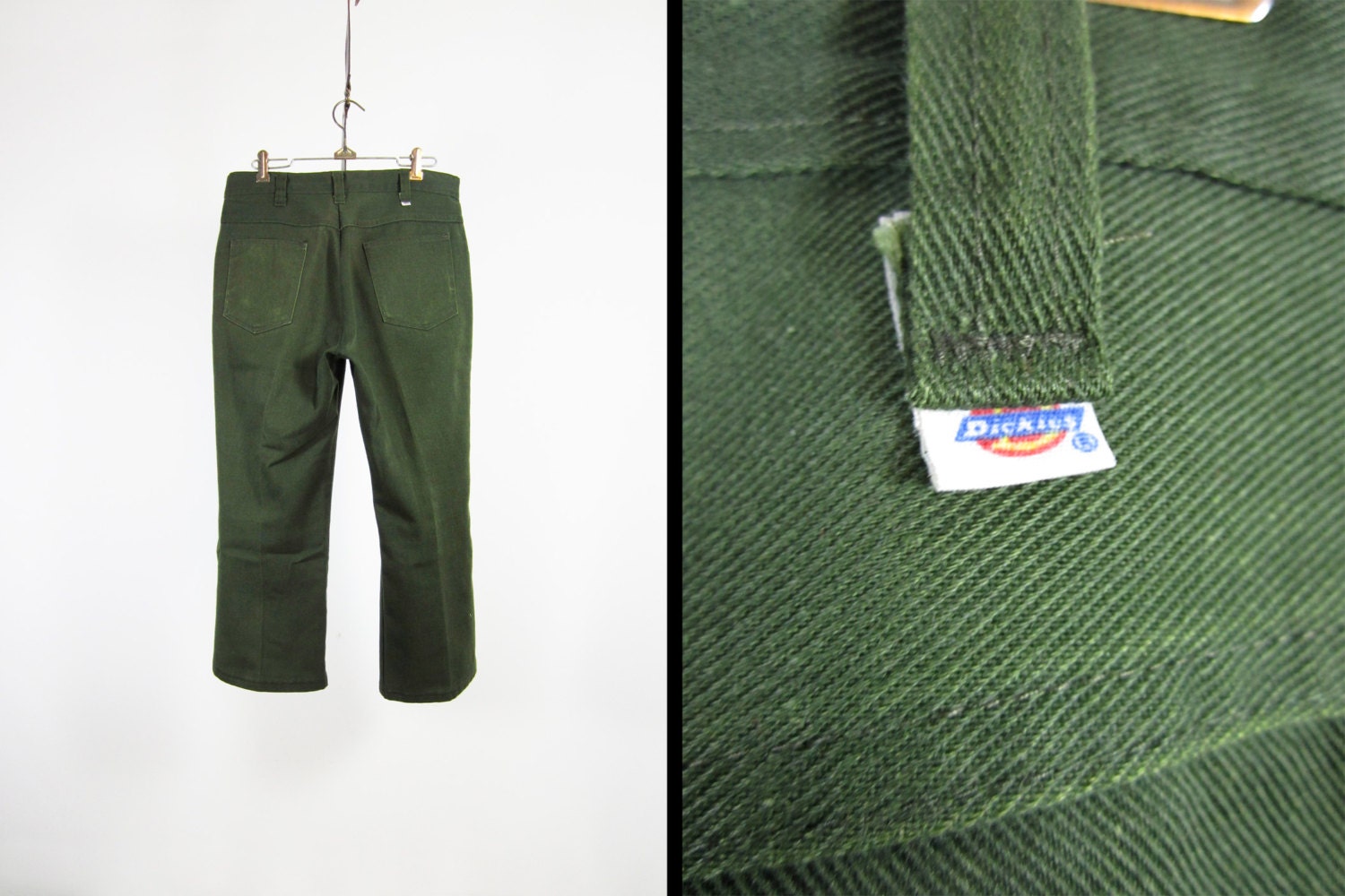 dickies green trousers