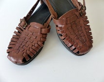 Popular items for closed toe sandals on Etsy