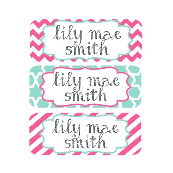 Name Labels Baby Bottle Labels Daycare Labels School Name