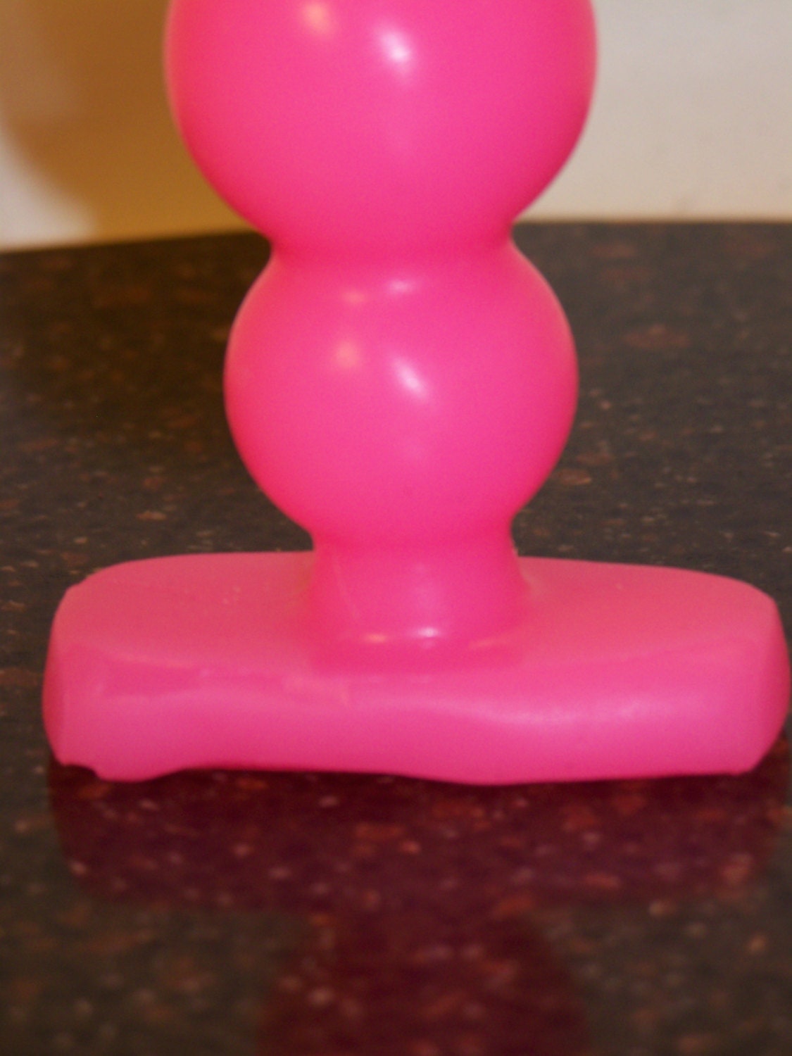 Double Bubble Butt Plug In Pink Medium