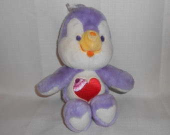 cozy heart penguin plush