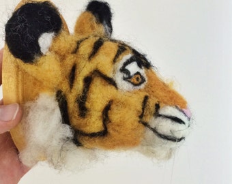 faux taxidermy tiger