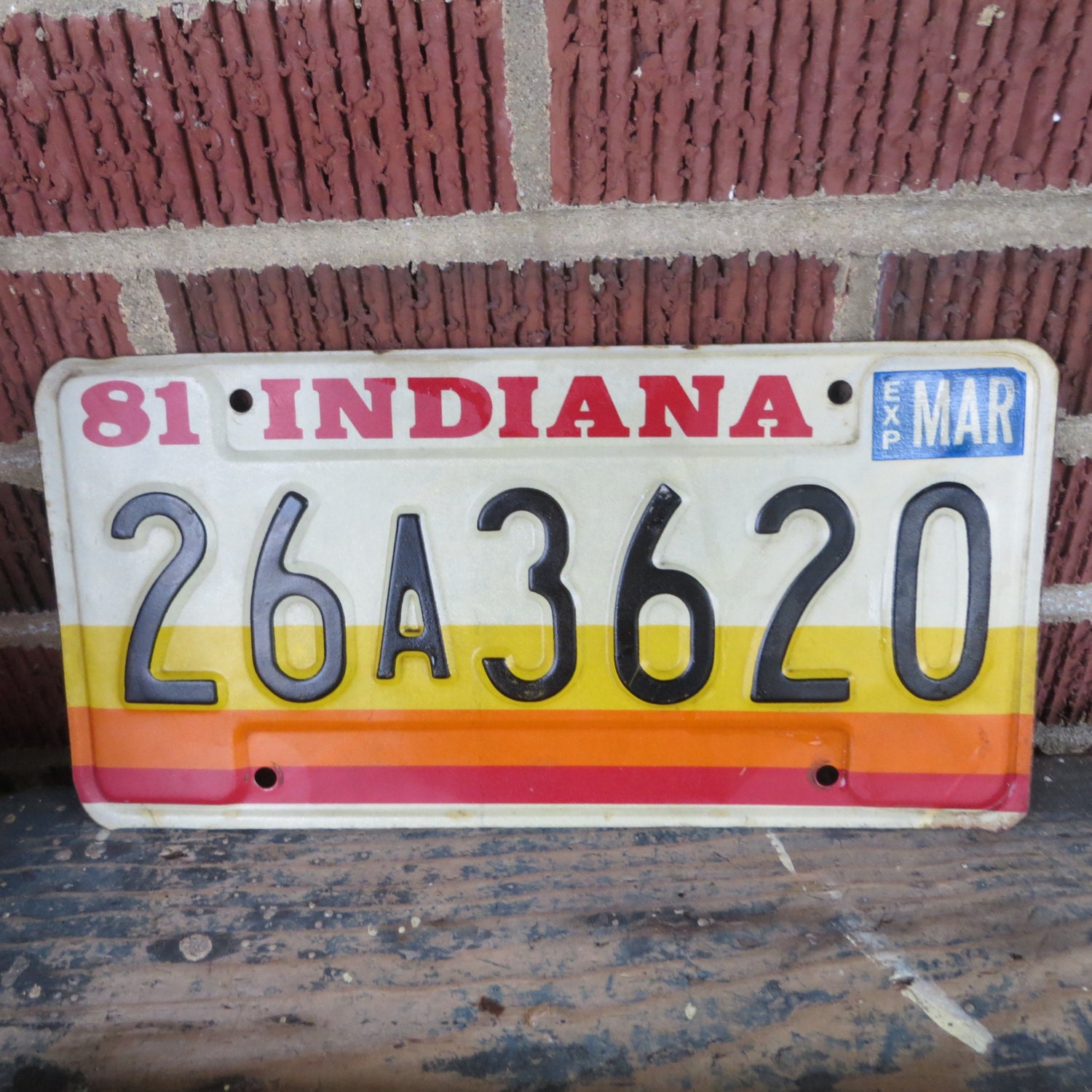 Renew License Plate Sticker Indiana - cy07roz