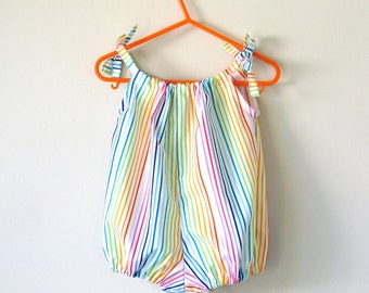 Baby girl romper rainbow playsuit baby shower gift cake smash outfit