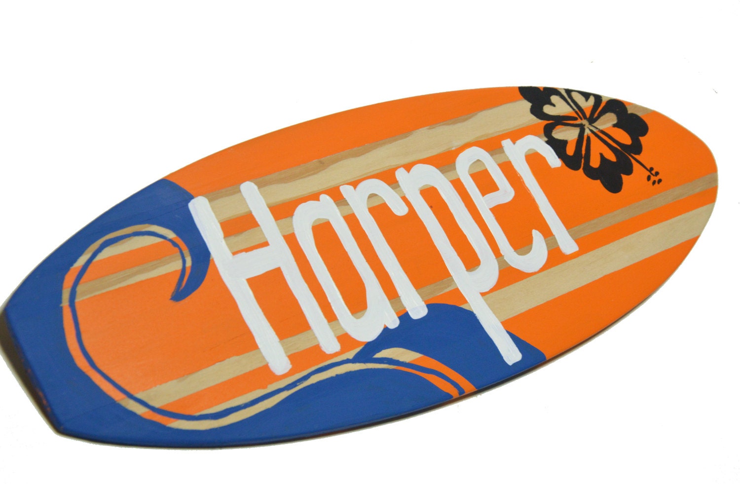 Surfboard Wall Art Personalized Surfboard with Name Surf