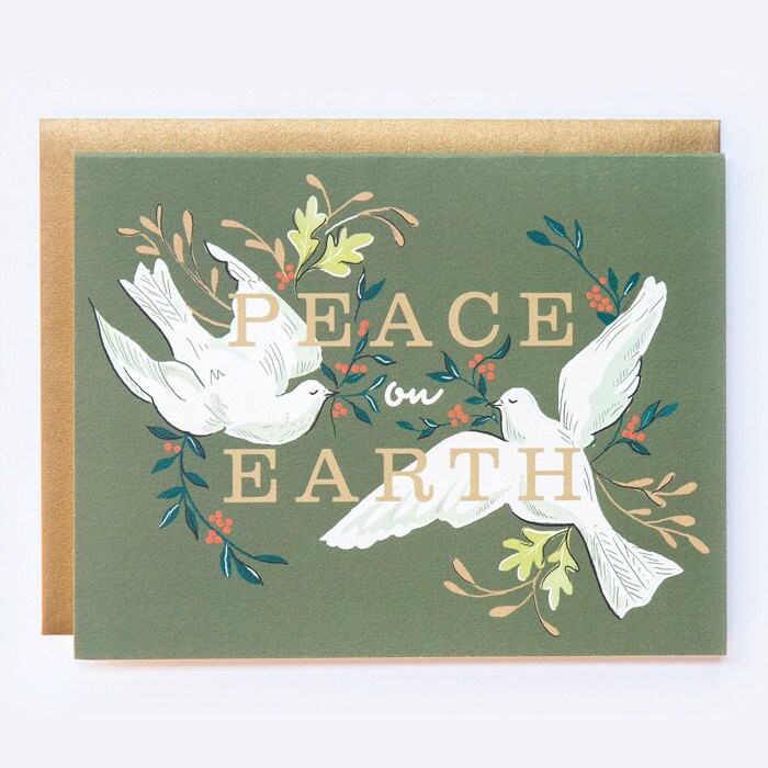 Christmas Card Peace on Earth