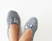 What color do you like ribbon , Grey Healthy Booties Home slippers
