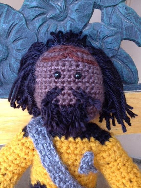 Worf the Klingon Crochet Pattern
