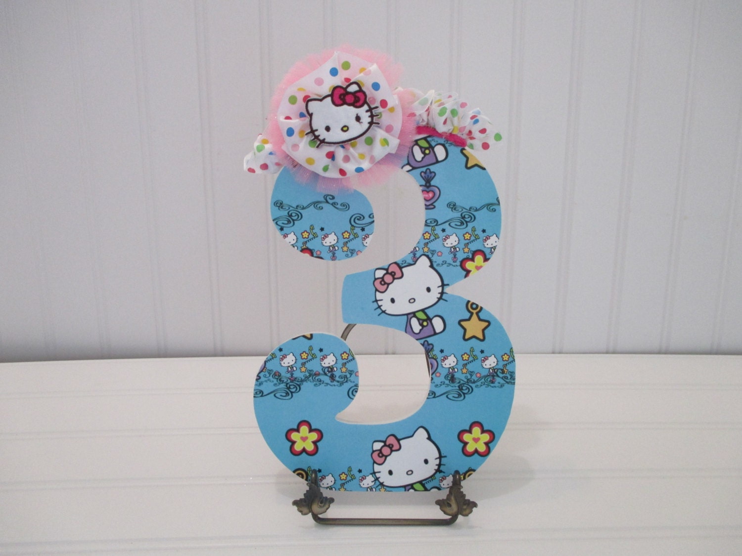 hello kitty theme number numeral 1800 per number