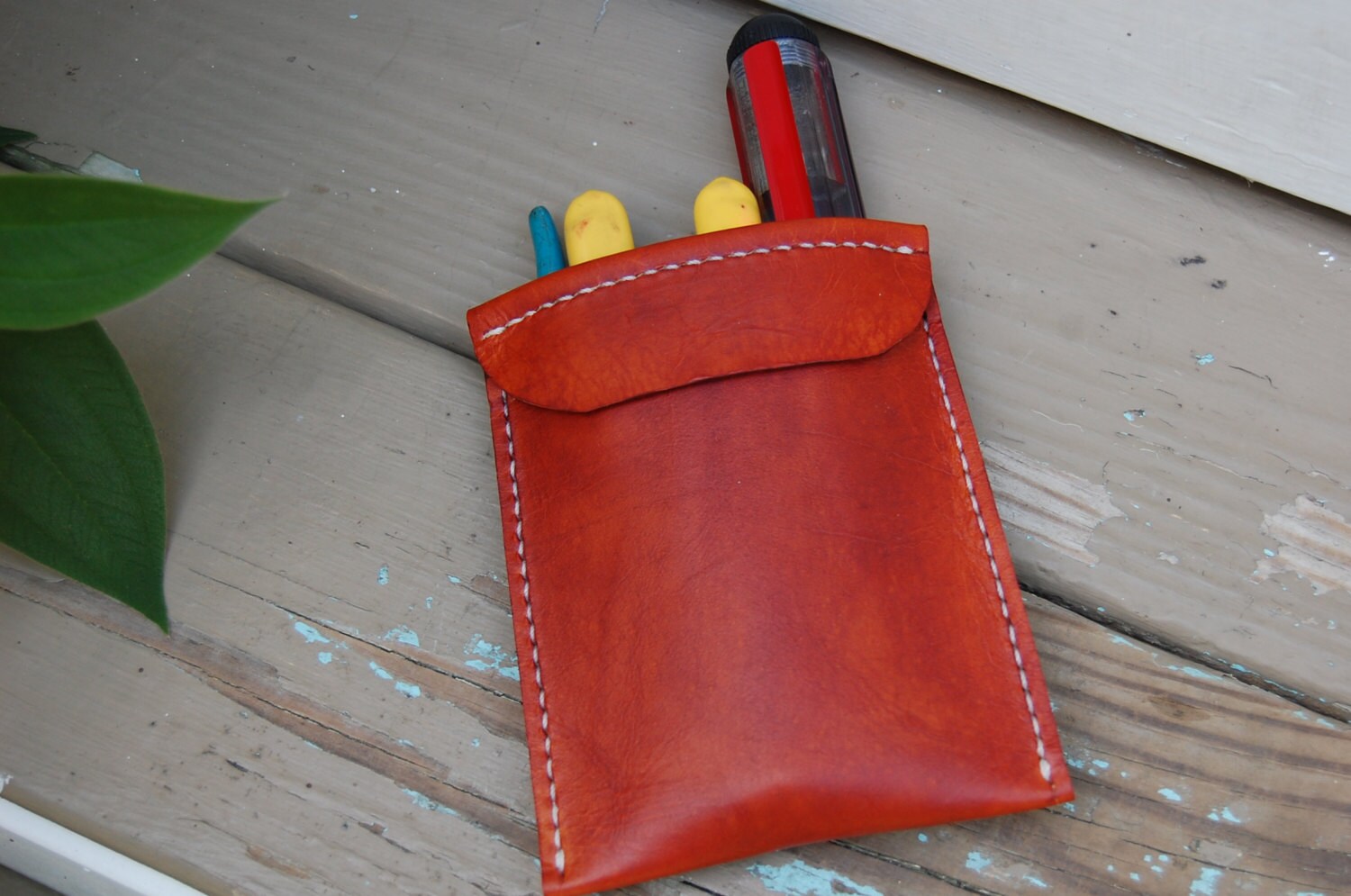 Leather Back Pocket Tool Pouch Tool Pouch Tool by UrbanGuerrilla63