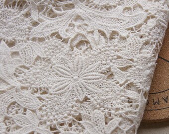Ivory Embroidered Lace Fonda main image 0