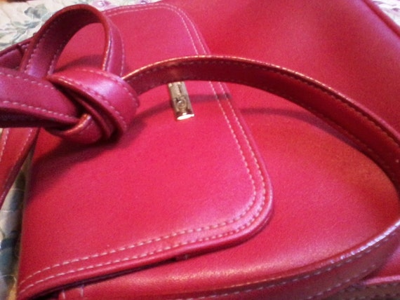 liz claiborne red bag