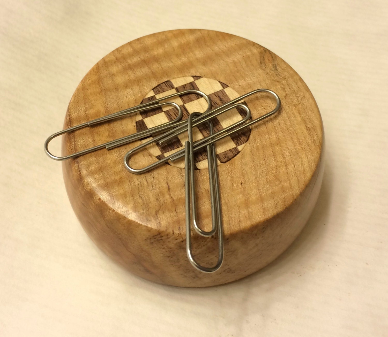 On Sale Paper Clip or Sewing Pin Holder by BirdTownNW