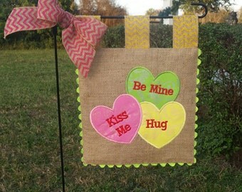 Burlap Garden Flag Celebrate Fall Custom by sewgoddesscreations