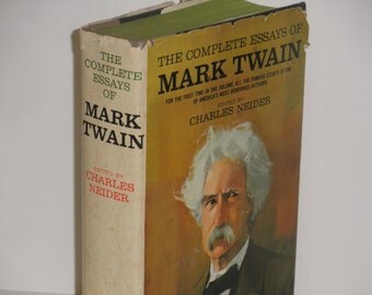 Twain essay what