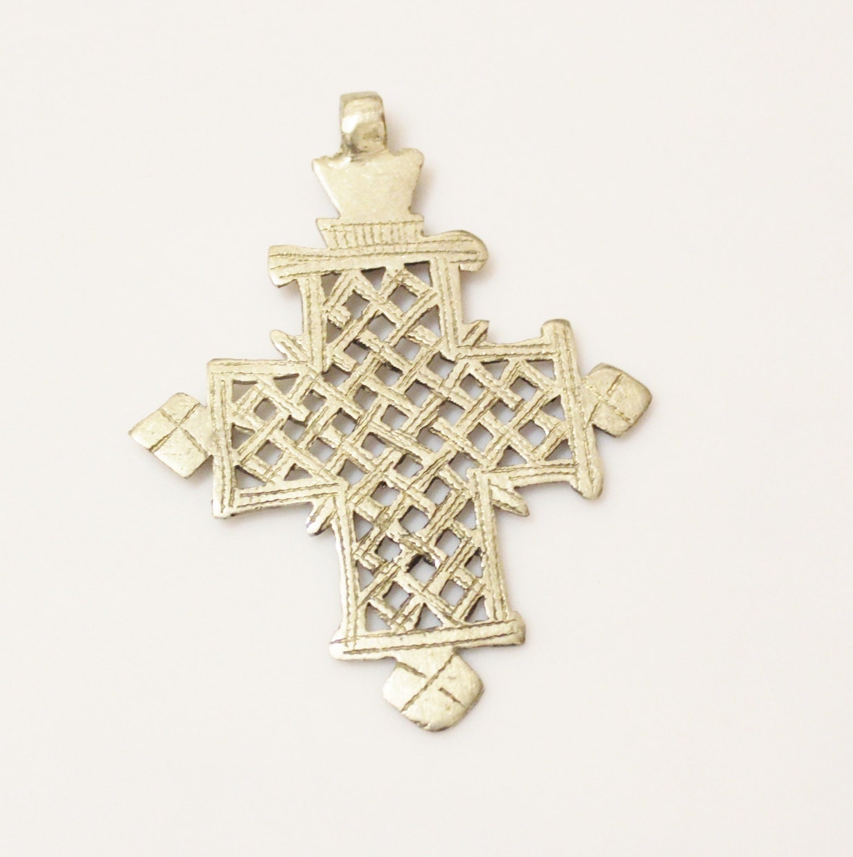 Ethiopian Cross Coptic Cross Pendant African Ethnic Pendant