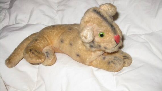 Antique Stuffed Lion Adorable Antique by familyjewelsatlanta
