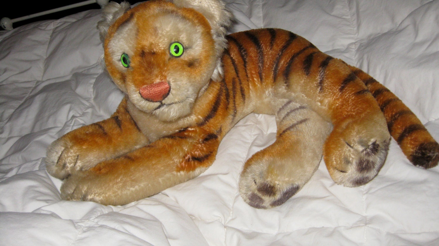 vintage tiger plush