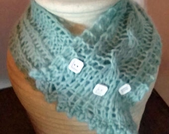 Fisherman Wife's Cowl - Hand Knit