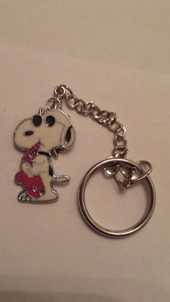 snoopy pop keychain