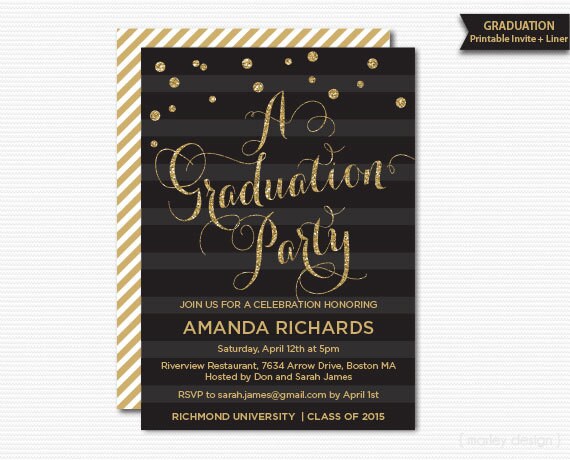 Graduation Reception Invitations 5