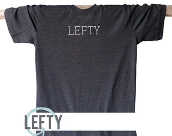 UNISEX Soft Blend Tee | Lefty Tee | Left Handed | Lefty Gift | Humorous Tee | Gag Gift | Funny Tee | Humorous Tshirt | Funny Shirt | Vintage